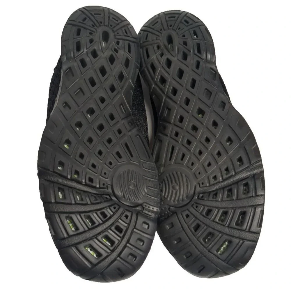 Doussport Water Shoes Quick Drying Sports Aqua Sandals Men Black US 11 / EU 45